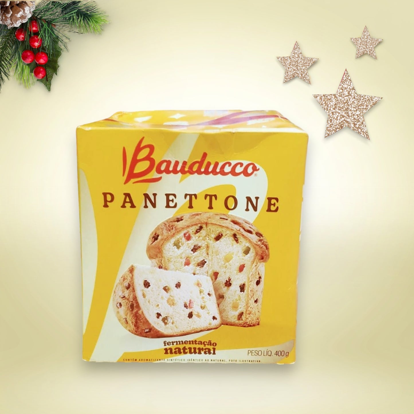 Cesta de presente com flores Premium Natal - Sodel Flores